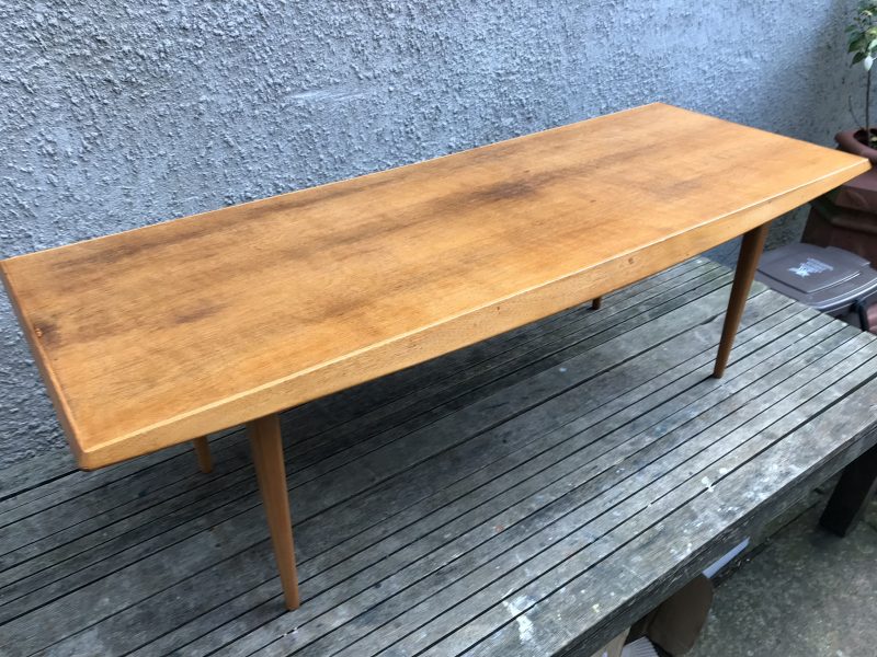 Mid Century Gordon Russell Teak Coffee Table Long John