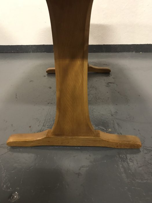 Vintage Ercol Blonde Refectory Dining Kitchen Table
