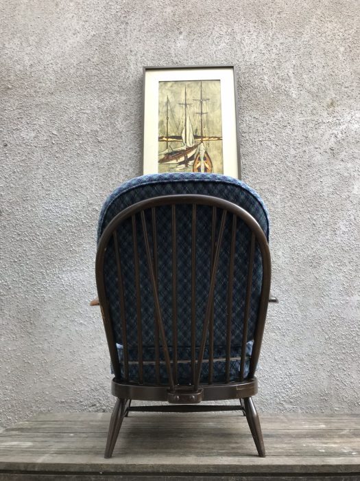 Classic Mid Century Ercol Easy Chair Windsor 203 