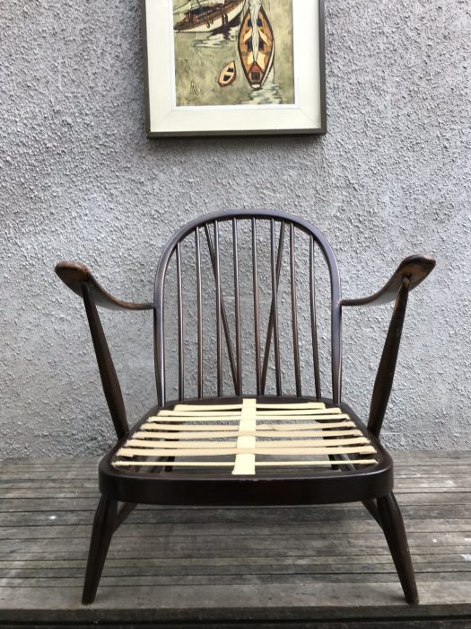 Classic Mid Century Ercol Easy Chair Windsor 203 