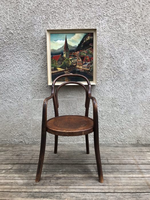 Genuine Vintage Child's Bentwood Armchair