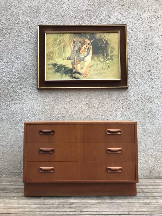 Retro 1970s G Plan Fresco Teak Chest Of Drawers