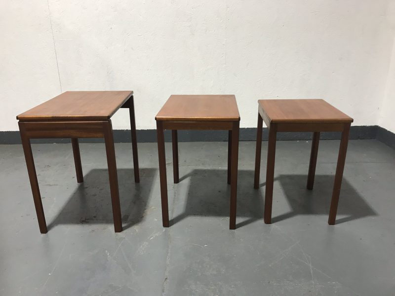 Retro 1970s Teak Nest Of Tables By McINTOSH