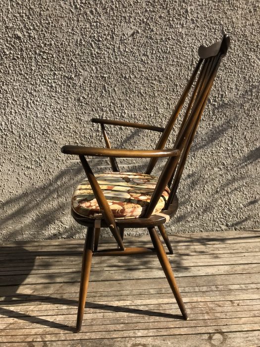 Vintage Retro Single ERCOL Windsor Goldsmith Kitchen Armchair Chair