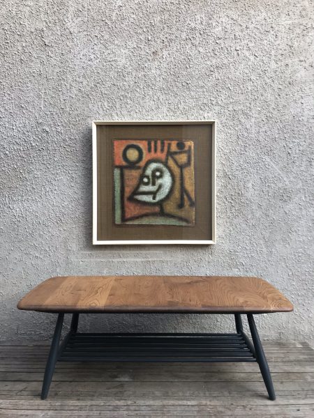 Vintage Mid Century Ercol Occasional Coffee Table with Magazine Rack #459