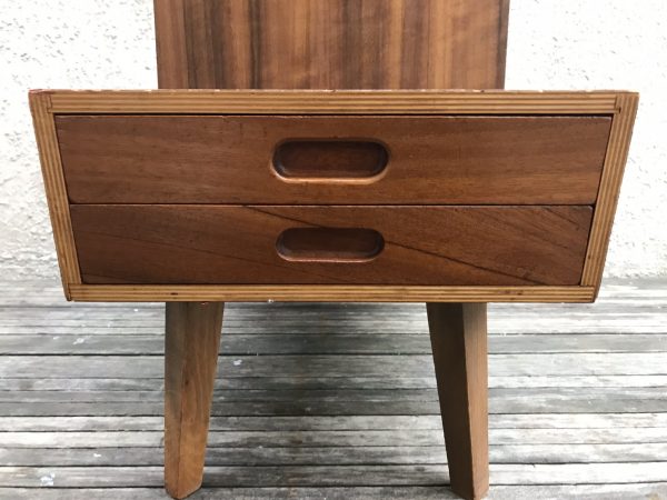 1950s Mid Century VANSON Double Layered Sewing Box