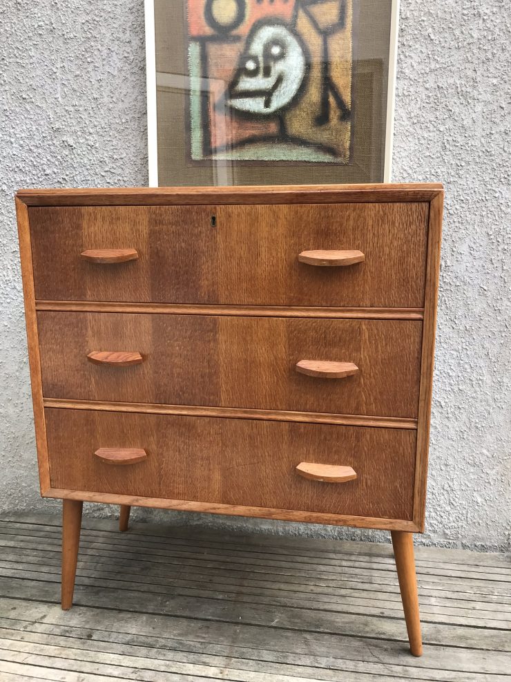 Mid Century Vintage Hunt Chest Of Drawers