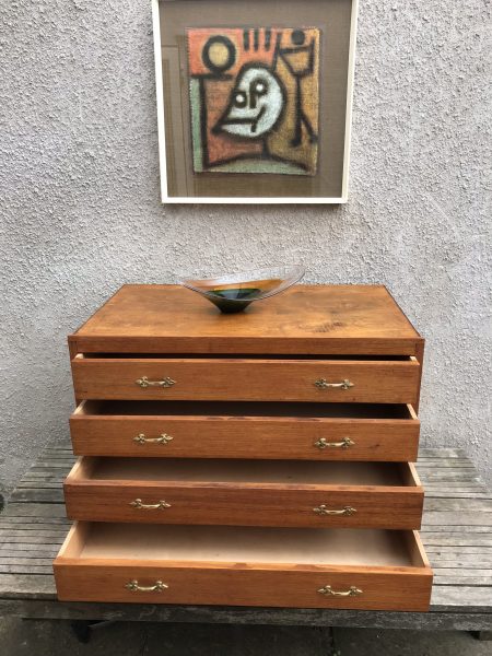 Vintage Oak Plans Chest