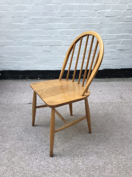 4 x Vintage 1960s ERCOL Windsor Kitchen Chairs 