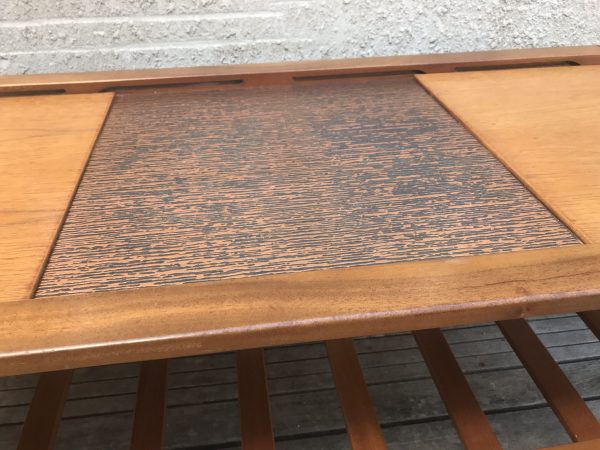 Vintage 1970s Teak REMPLOY Extendable Coffee Table