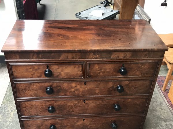 Antique Georgian Mahogany Chest of Drawers