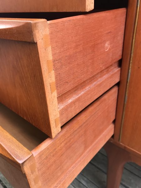 Vintage 1960s Mcintosh Teak Sideboard 