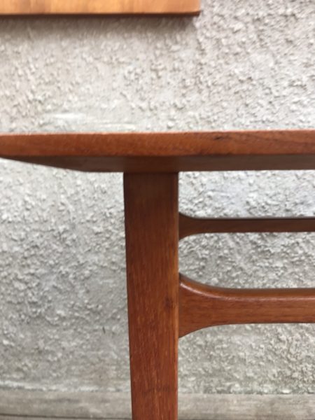 Matching Pair Of Mid Century Danish Inspired Side Tables