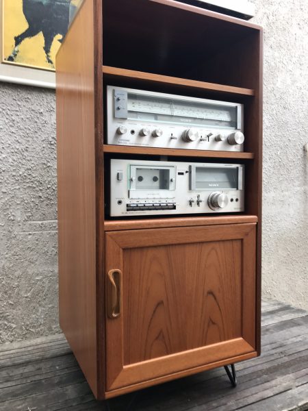 1980s Retro G PLAN Fresco Teak Hi Fi Media Cabinet