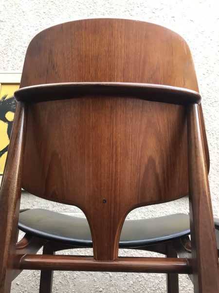 4 X Mid Century Vintage Elliot's of Newbury (EON) Teak Dining Chairs