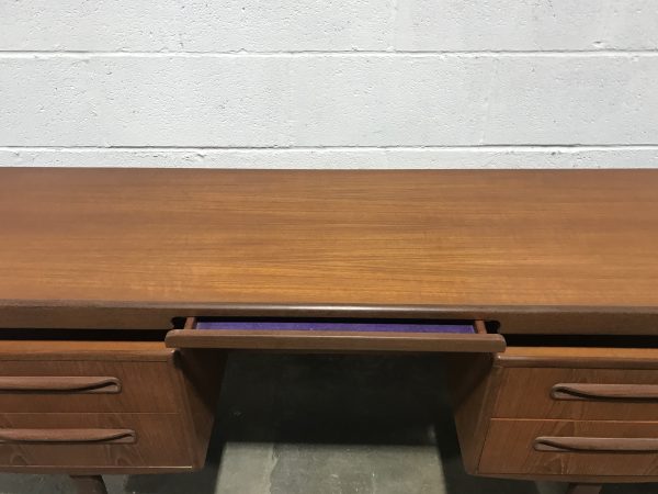 G PLAN Mid Century Floating Top Desk / Dressing Table with Mirror