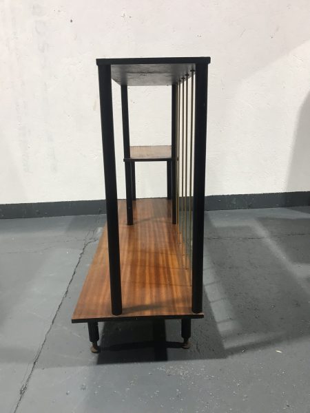 Mid Century Shelving Unit Room Divider Bookcase 