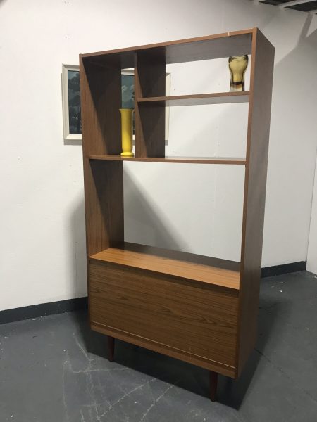 Vintage SCHREIBER Wall Unit Bookcase Sideboard Room Divider TV Media Unit Retro