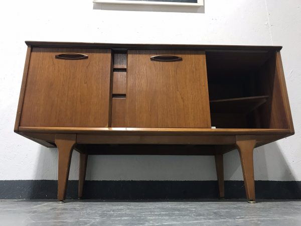 Small Mid Century Vintage Danish Inspired Sideboard by Jentique 