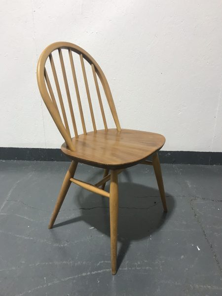 4 x Mixed Vintage Mid Century 1950s / 1960s ERCOL Windsor Kitchen Chairs