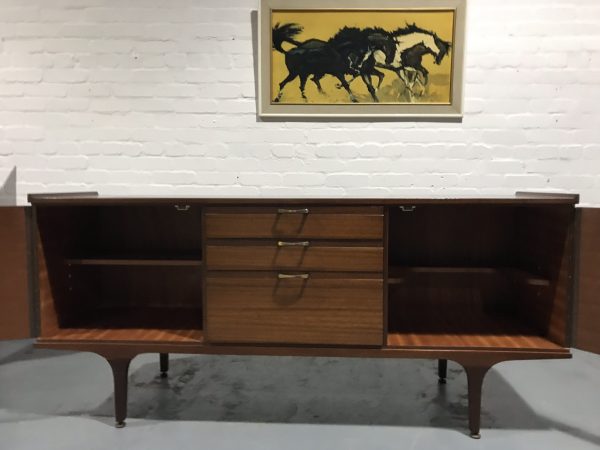 Vintage 1960s MEREDEW Sideboard / Credenza Mid Century
