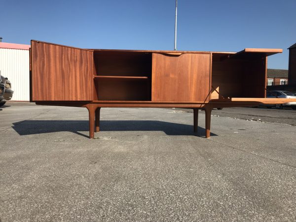 Mid Century MCINTOSH Large Teak Sideboard Credenza Drinks Cabinet