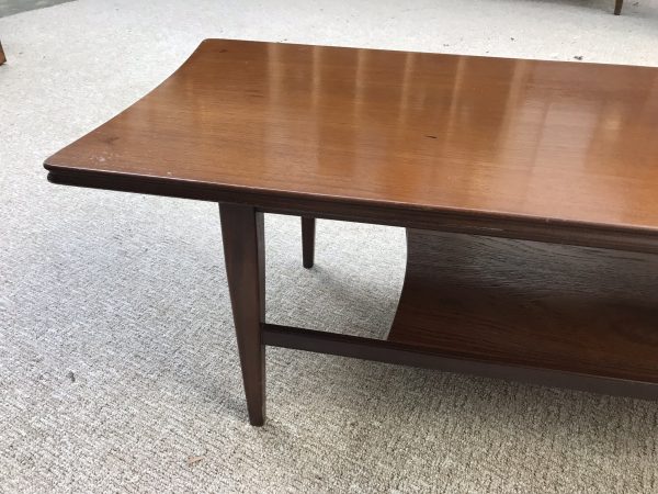 1960s Mid Century Richard Hornby Danish Style Two-Tier Coffee Table