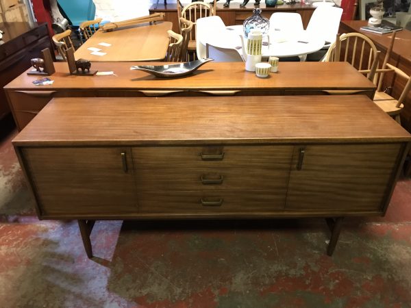Beautiful Mid Century Teak Danish Style Sideboard by William Lawrence Furniture