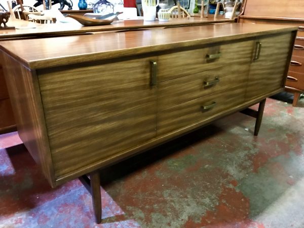 Beautiful Mid Century Teak Danish Style Sideboard by William Lawrence Furniture