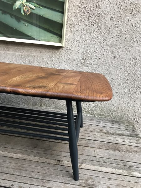 Mid Century ERCOL Occasional Coffee Table with Magazine Rack