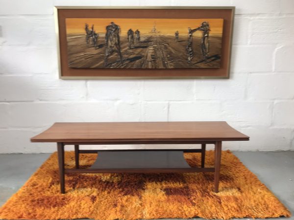 Classic Mid Century Richard Hornby Two-Tier Coffee Table