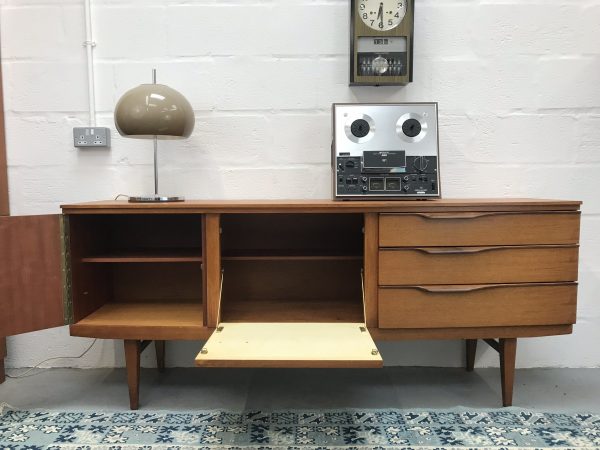 Retro Classic Mid Century Teak Beautility Sideboard 
