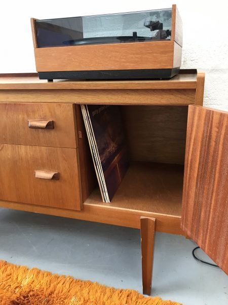 Vintage 1960's WRIGHTON Teak 2 Drawer Sideboard / Dressing Table Mid-Century