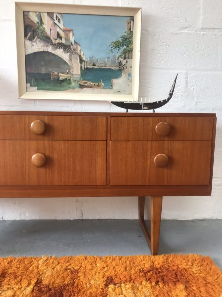 Vintage Sideboard / Chest of Drawers Retro Mid Century 