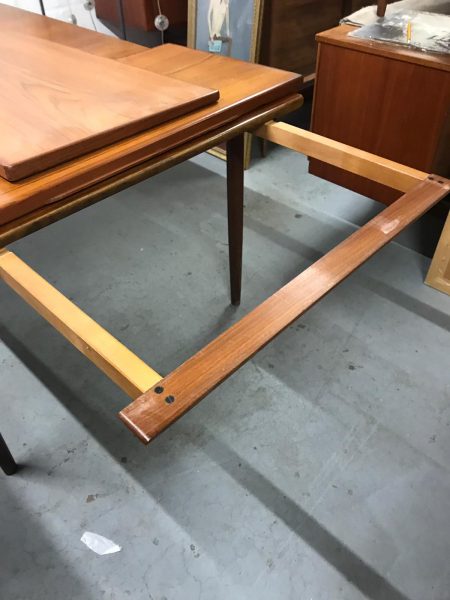 Vintage Late 1960s / 1970s G PLAN Teak Draw-leaf Extending Dining Table