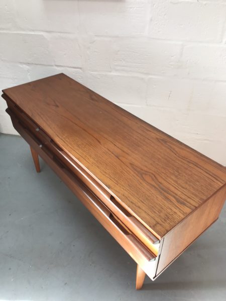 Vintage 1960s Avalon 4 Drawer Sideboard / Dressing Table