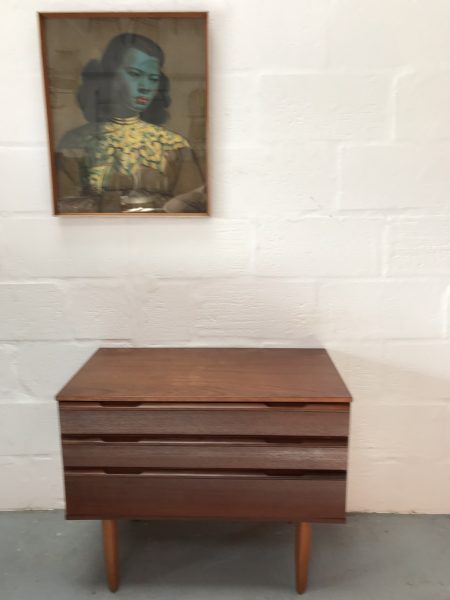 Vintage 1960s Avalon 3 Drawer Chest of Drawers