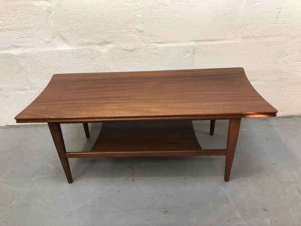 Vintage Mid Century Richard Hornby Two-Tier Coffee Table