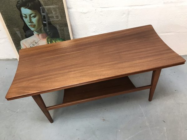 Vintage Mid Century Richard Hornby Two-Tier Coffee Table