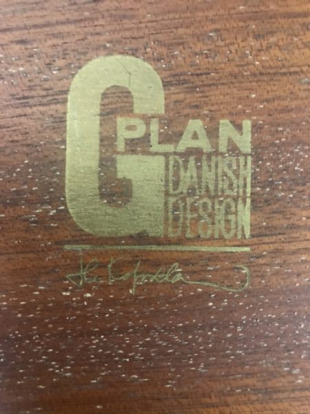Vintage G Plan IB Kofod Larsen Danish Tallboy / Chest of Drawers 