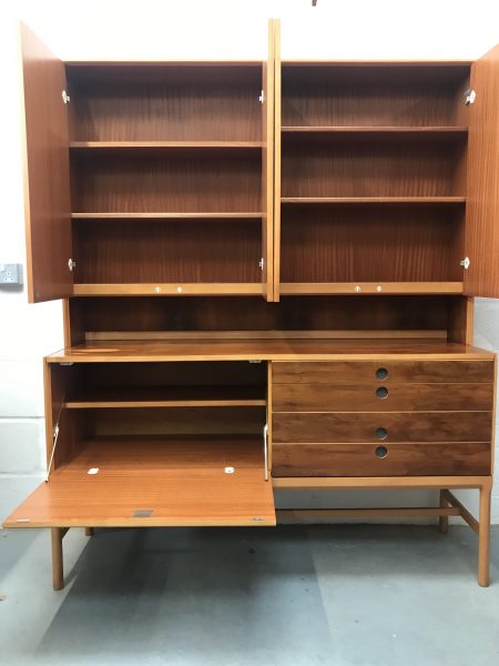 Vintage White & Newton High Sideboard 1960s 1970s Retro Mid Century