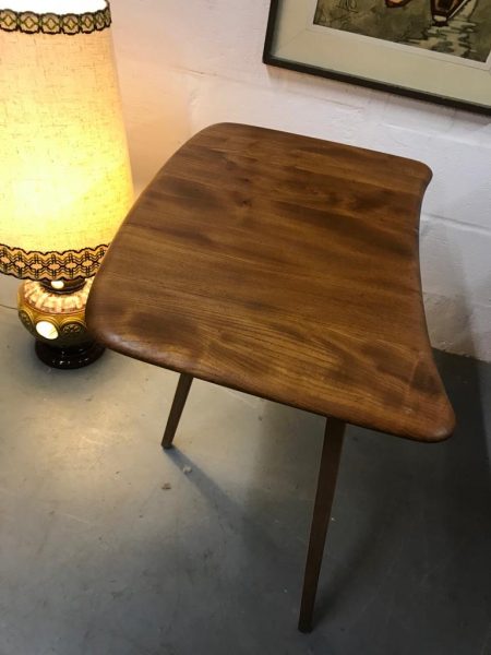 Vintage ERCOL Plank Extension Table / Writing Desk / Occasional Table