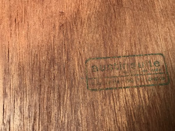 Austinsuite Vintage Teak Danish Style Tallboy on Castors