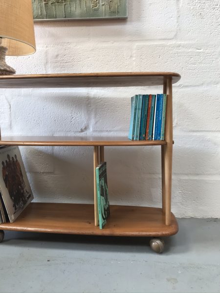 1960s Vintage Ercol Windsor Trolley / Bookcase 361