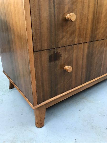 MCM Vintage Walnut Chest of Drawers by Gordon  Russell for Heals