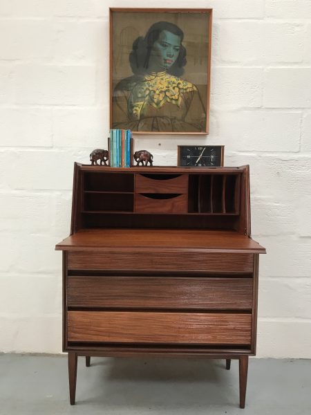 Vintage Richard Hornby Writing Desk / Bureau 1960s