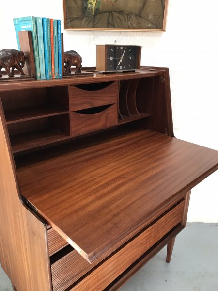 Vintage Richard Hornby Writing Desk / Bureau 1960s