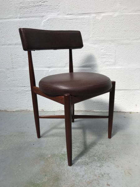 Mid Century Classic Set of 4 G PLAN Fresco Dining Chairs