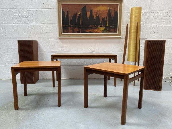 Retro 1960s / 1970s Teak Nest of Tables 'Danish Style'