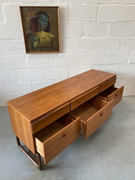 Mid Century Dressing Chest / Sideboard Danish Style